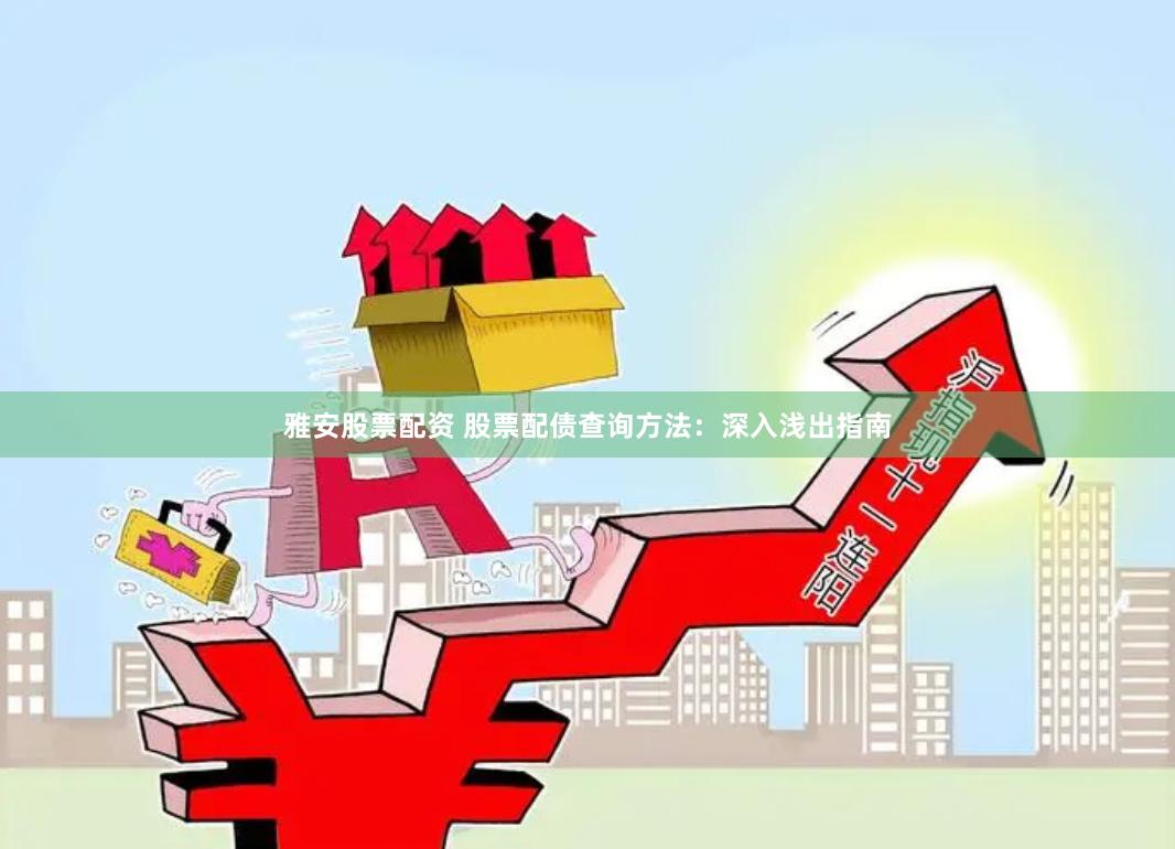 雅安股票配资 股票配债查询方法：深入浅出指南